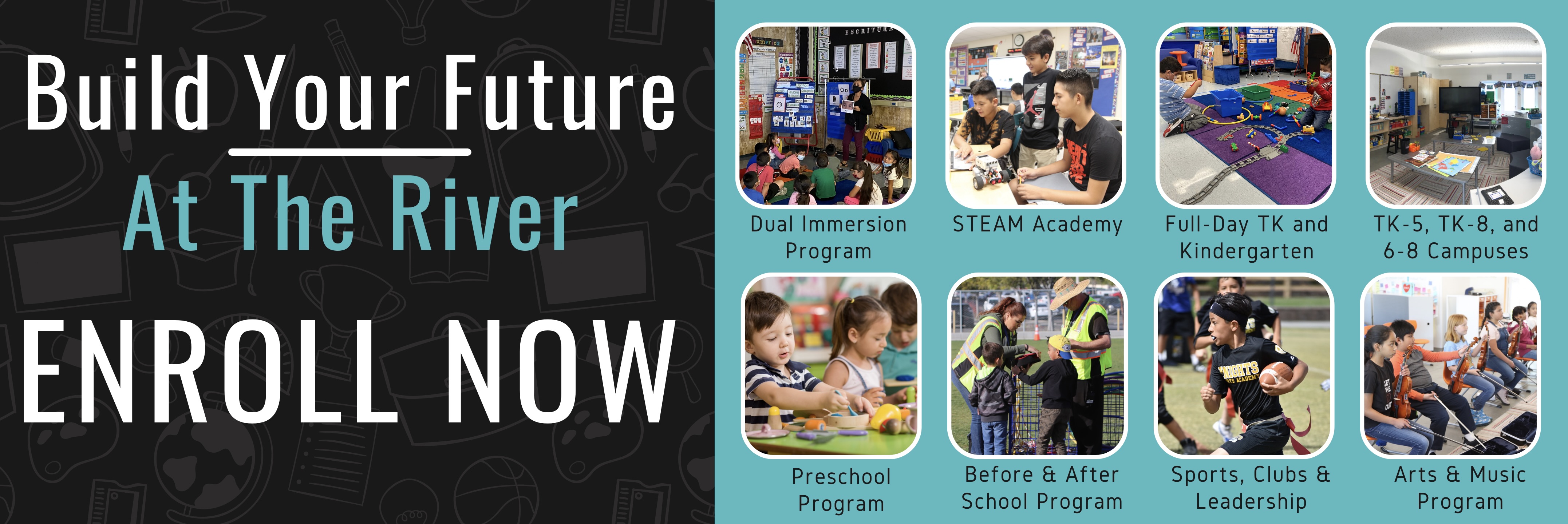 Enrollment Banner for School District